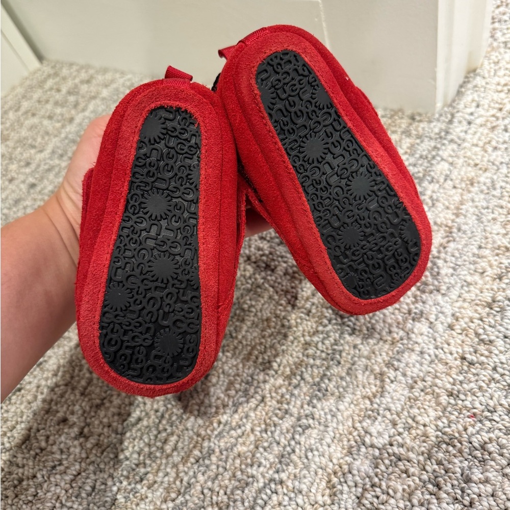 UGG Red Kids Boots - Picture 7 of 8